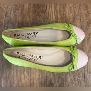 Paul Mayer Attitude Bravo Leather Ballet Flat
